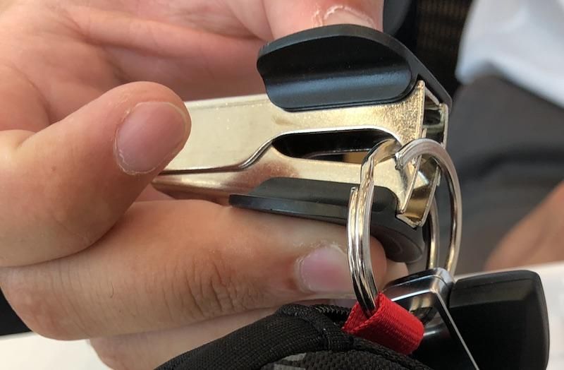 Use a Staple Remover to Open Your Keyring