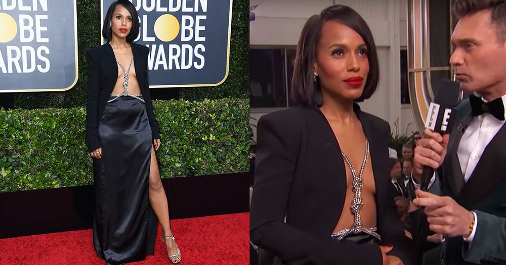 Kerry Washington in Altuzarra (2020 Golden Globes)