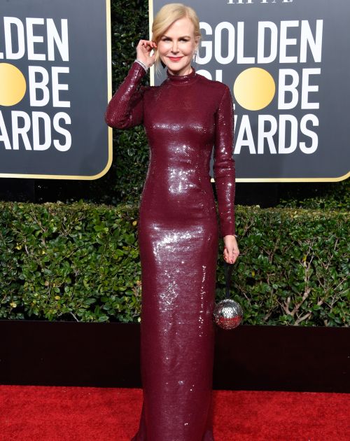 Nicole Kidman in Michael Kors Collection (2019 Golden Globes)  