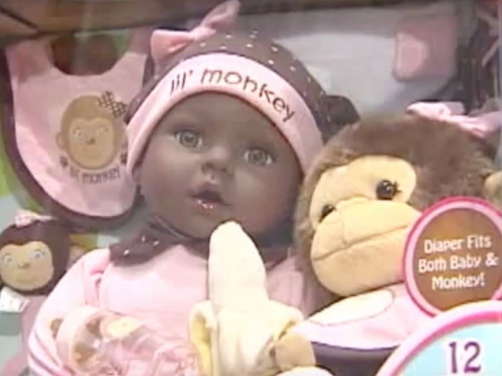 Racially Insensitive Cuddle With Me Doll