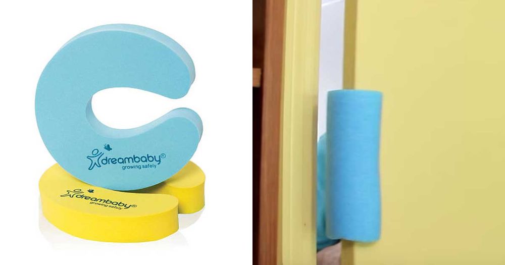 Pool Noodle Door Stopper